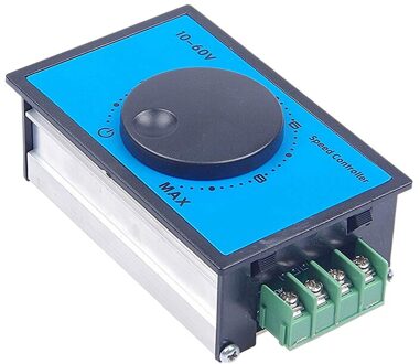 Dc Borstel Motor Speed Controller Dc 12V 24V 36V 48V 60V (Dc10-60V) 20A Zachte Starten 0-100% Speed Range