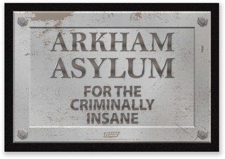 DC Comics Arkham Asylum Entrance Mat