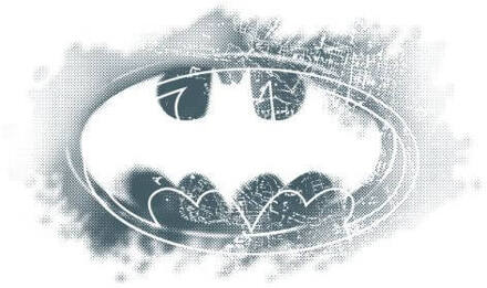 DC Comics Batman Spray Logo Dames T-shirt - Wit - XXL - Wit