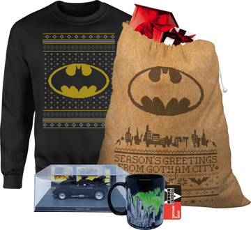 DC Comics DC Batman Cadeau Set (t.w.v. €75) - Women's 3XL Zwart