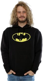 DC Comics Heren Batman Logo Hoodie (Zwart) - maat XL