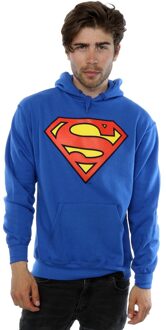 DC Comics Heren Superman Logo Hoodie (Koningsblauw) - 3XL