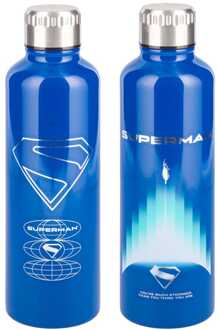 DC Comics Metal Water Bottle Superman Theatrical