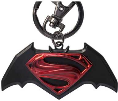 DC Comics Pewter-Keychain Batman vs. Superman Logo