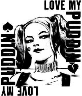 DC Comics Suicide Squad Harley Love Puddin Dames trui - Wit - L