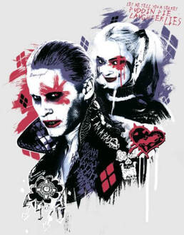 DC Comics Suicide Squad Harleys Puddin Dames T-shirt - Grijs - S
