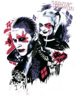 DC Comics Suicide Squad Harleys Puddin Dames T-shirt - Wit - XS