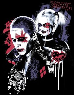 DC Comics Suicide Squad Harleys Puddin T-shirt - Zwart - 5XL