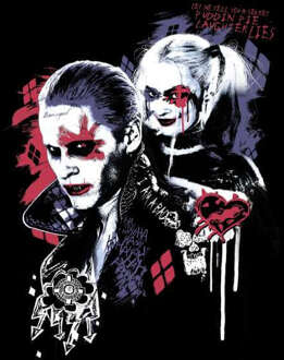 DC Comics Suicide Squad Harleys Puddin Trui - Zwart - M