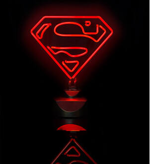 DC Comics Superman 30cm Breed Neonlicht
