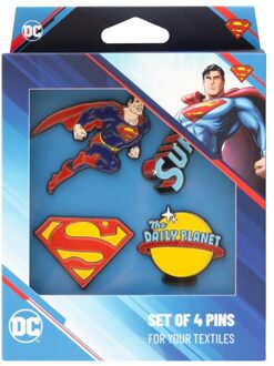 DC Comics Superman 4 Pin Set