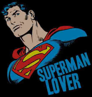 DC Comics Superman Lover T-shirt - Zwart - 3XL