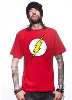 DC Comics The Flash t-shirt rood voor heren - Marvel The Avengers verkleed shirt 2XL (56)