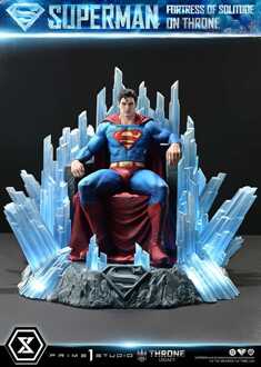 DC Comics Throne Legacy Collection Statue Statue 1/4 Superman Fortress of Solitude on Throne (Design by Gabriele Dell'Otto) 52 cm