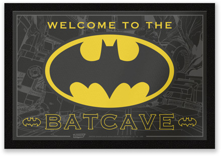 DC Comics Welcome To The Batcave Entrance Mat