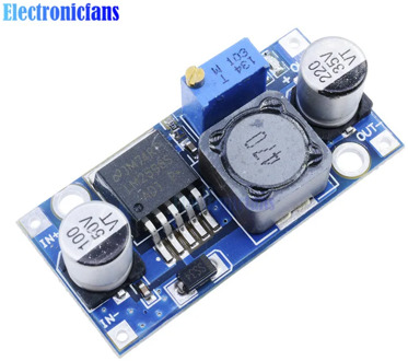 DC-DC Step Down Buck Converter Module LM2596 3.2V-40V To 1.25V-35V Adjustable Power Voltage Regulator 43x21x14mm High Efficiency