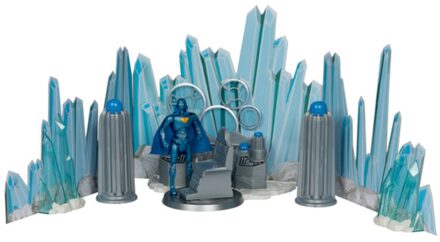 DC Direct Superman Movie Fortress of Solitude with Superman Robot Super Powers Playset (Gold Label)