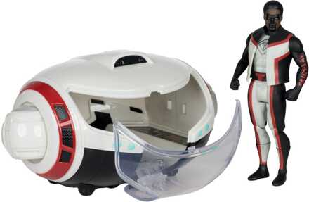 DC Direct Superman Movie T-Craft with Mr. Terrific Action Figure Bundle