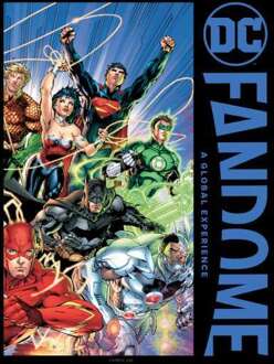 DC Fandome Justice League Men's T-Shirt - Black - XL Zwart