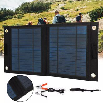 Dc Interface Zonnepaneel Opvouwbare Tas Handig Wandelen Self-Driving Tour Emergency Speciale Opladen Zak