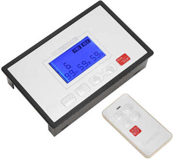 Dc Motor Snelheid Regulator Verstelbare Motor Speed Controllers Cw/Ccw Lcd Display Met Draadloze Afstandsbediening 10V-55V