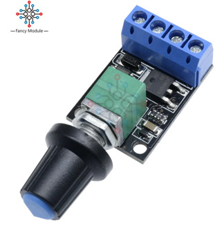 DC Motor Speed Control Potentiometer Governor PWM Regulation Board LED Dimming 10A 5V-16V High Linearity Band Switch Module