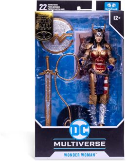 DC Multiverse Action Figure Wonder Woman Designed by Todd McFarlane (Gold Label) 18 cm