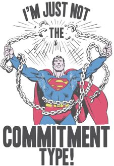 DC Originals Superman Commitment Type T-shirt - Wit - L