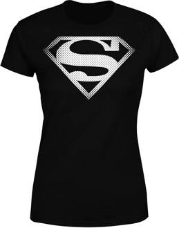 DC Originals Superman Spot Logo Dames T-shirt - Zwart - 3XL