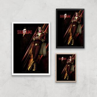 DC Shazam! Giclee Art Print - A3 - White Hanger Meerdere kleuren