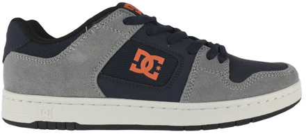 DC Shoes Comfortabele Leren Sneakers DC Shoes , Gray , Heren - 41 EU