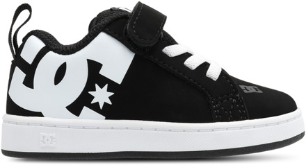 DC Shoes Court Graffik Babyschoenen - Zwart - Maat 26 - Suède Black