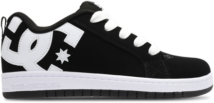 DC Shoes Court Graffik Kindersneakers - Zwart - Maat 39 - Suède Black