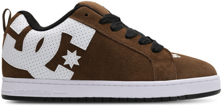 DC Shoes Court Graffik Sneakers Heren - Bruin - Maat 41 - Suède Brown