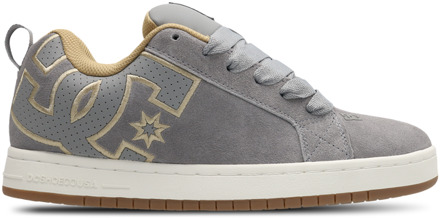 DC Shoes Court Graffik Sneakers Heren - Grijs - Maat 40.5 - Suède Grey