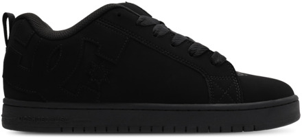 DC Shoes Court Graffik Sneakers Heren - Zwart - Maat 39 - Suède Black