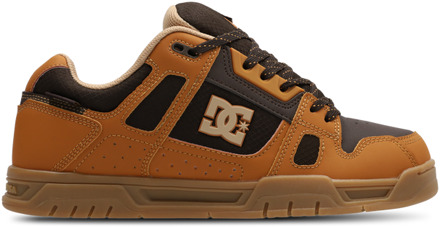 DC Shoes Stag Sneakers Heren - Bruin - Maat 44.5 - Leer Brown