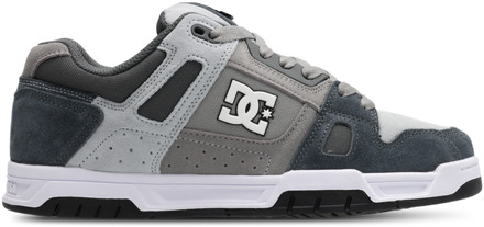 DC Shoes Stag Sneakers Heren - Grijs - Maat 41 - Leer Grey