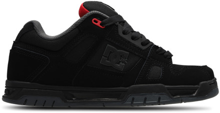 DC Shoes Stag Sneakers Heren - Zwart - Maat 42 - Leer Black