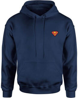 DC Superman Unisex Hoodie - Navy - XL