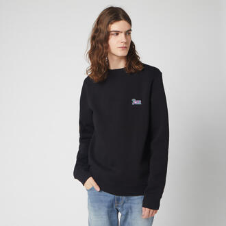 DC The Joker Unisex Embroidered Sweatshirt - Navy - XXL Zwart