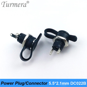 DC022B 5.5 X 2.1 m DC Power plug connector for diy dc waterproof jack connector DC022B 5.5 X 2.1 mm 5pieces/lot Turmera 2020 new