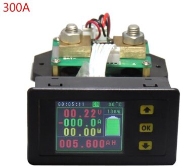DC120V 100A 200A 300A 500A Lcd Combo Meter Spanning Stroom Monitoring Monitor