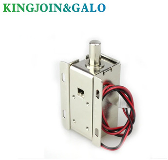 DC12V 0.8A Metal Electric Magnetic Lock Solenoid Door Storage Cabinet Bolt Drawer File Electronic Lock Access Control Accessorie