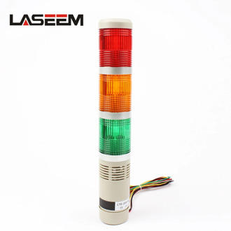 DC12V/24V Safety Stack Lamp Red Green Yellow Flash Industrial Tower Signal warning Light LTA-205 AC 110V 220V