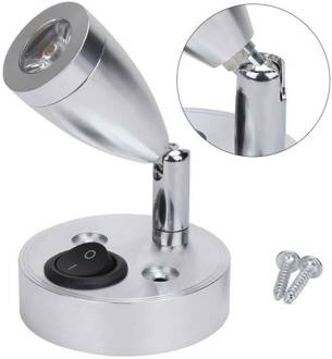 DC12V 3000K Warm Interieur Leeslampjes Led Spot Leeslamp Voor Camper Caravan Voor Boot Camper Rv Onderdelen accessoires