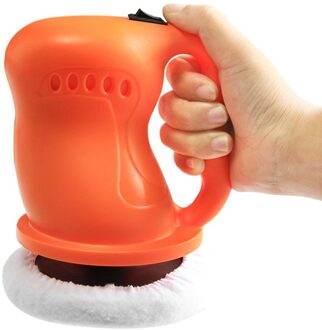 Dc12V Auto Wassende Machine Auto Polijstmachine Voertuig Onderhoud Levert Self-Service Waxen Polijsten Machine oranje