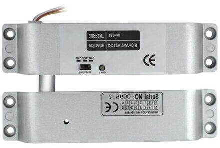 DC12V Elektronische Deurvergrendeling Access Lock Veilig Bolt Lock Voor Deur Toegangscontrole Slot Deur Blootgesteld Installatie Toegangscontrole