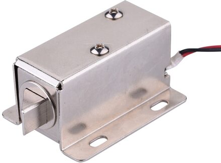 DC12V Magnetische Lock Solenoid Elektromagnetische Elektrische Deurslot Toegangscontrole Voor Deur Kast Lade Met Low Power Hardware