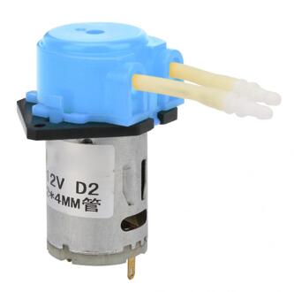 DC12V Micro Water Vloeibare Peristaltische Pomp Voor Aquarium Lab Analytische 2*4mm